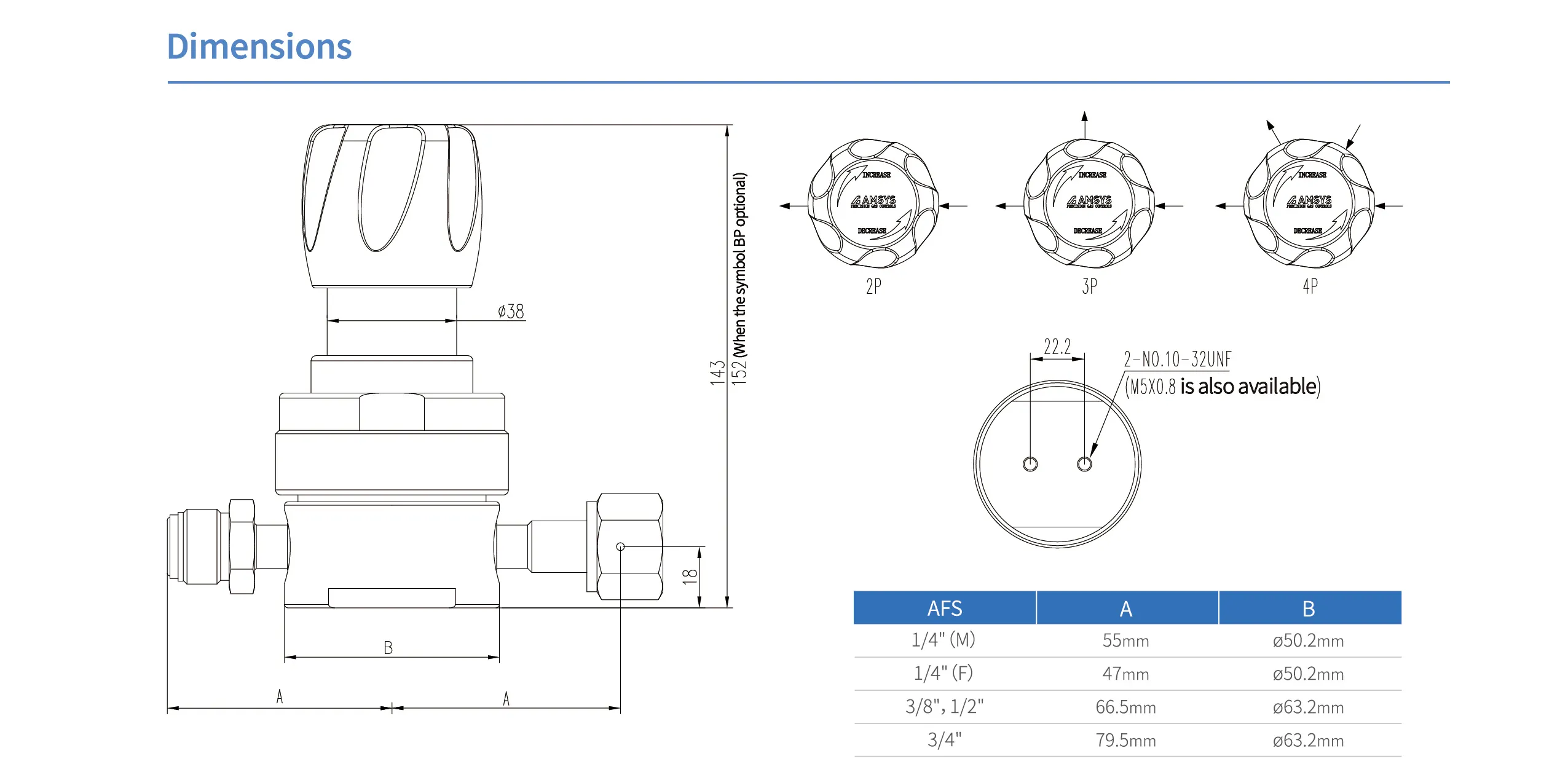 Регулятор AMFLO UHP AU23 Материал: Код Z (Body,Poppet, Nozzle,Diaphragm,Gland-SUS316L,Seat: PCTFE) ; Поверхность 0.25 um; 2х портовый, вх. давл. 206 бар, CV-0.9