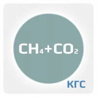 Калибровочная газовая смесь: МЕТАН (CH4) 60 % + ДВУОКИСЬ УГЛЕРОДА (СО2) ост. в баллоне 2 л. Сталь, вентиль Латунь