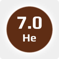 Гелий (He) марка 7.0  (99,99999%) в баллоне 4-5л, 100 бар, соединение G 3/4 (DIN 9)