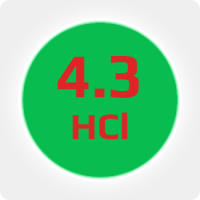 Хлороводород (HCI) 4.3 (99,993%) в баллоне 40л. (22 кг) соединение DIN 6 (W21,8x1/14'')