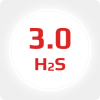 Сероводород  (H2S) 3.0 (99,9%) в баллоне 47л. (30кг) соединение DIN 5 (с баллоном)
