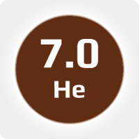 Гелий (He) марка 7.0  (99,99999%) в баллоне 10л, 100 бар, соединение G 3/4 (DIN 9)