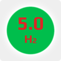 Водород (H2) марка В 5.0 (99,999%) в баллоне 40л 150бар, соединение   W21,6x1/14'' LH (DIN 1)